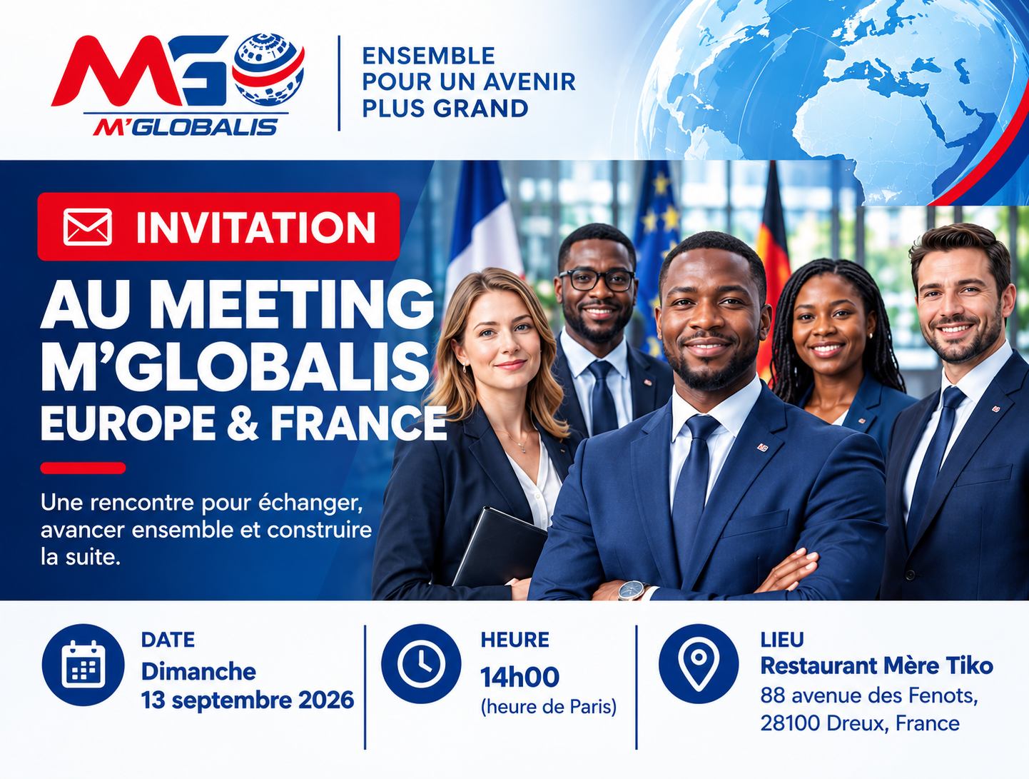 M’Globalis Europe & France : une rencontre stratégique pour renforcer les collaborations et préparer l’avenir