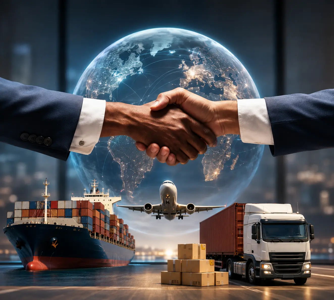 Chaîne logistique multimodale